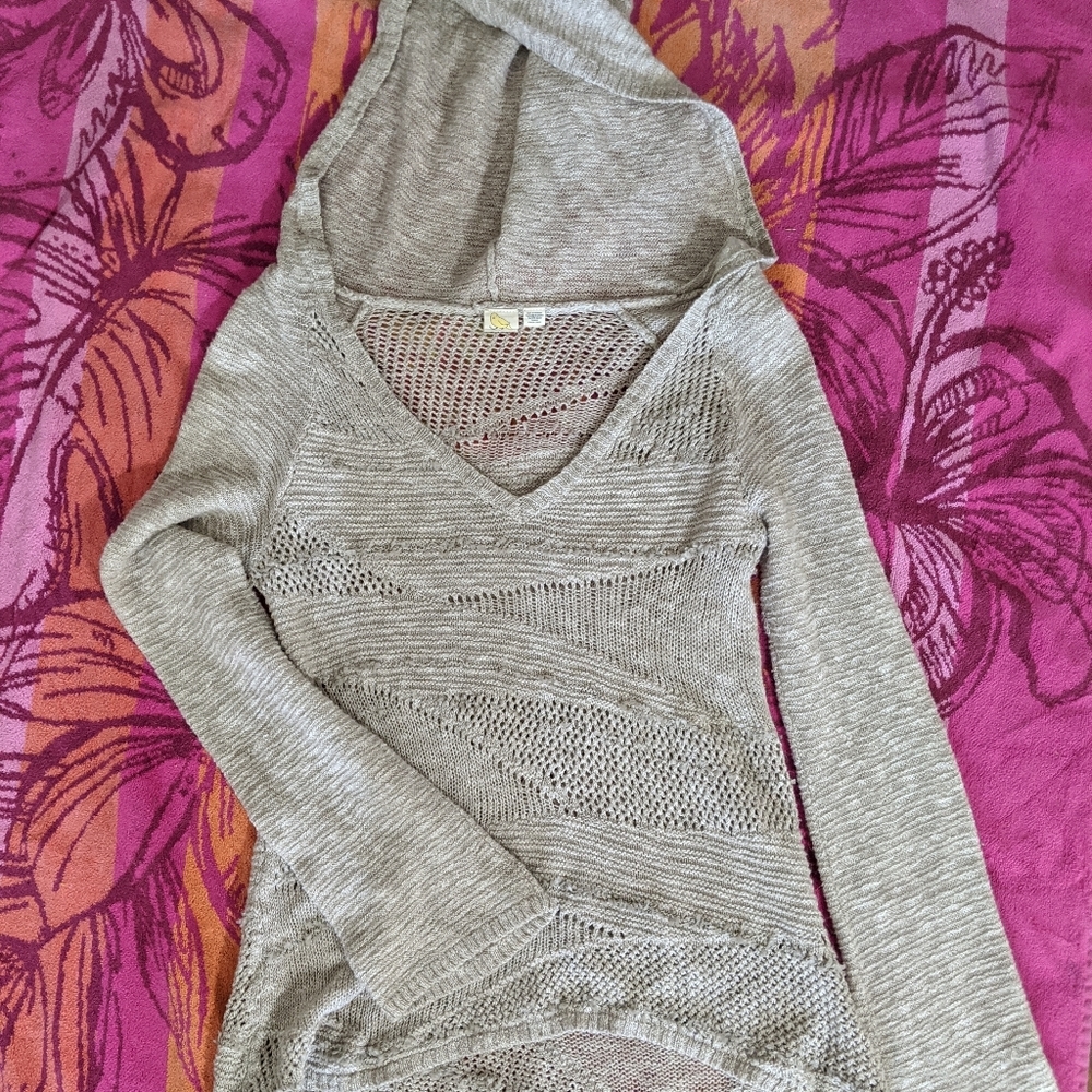 Sweater with hood